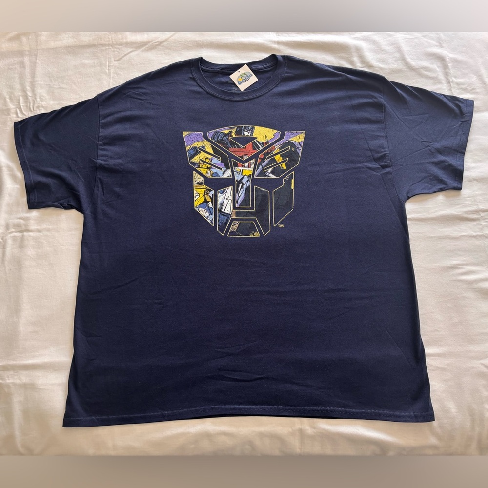 Navy Transformers Graphic T-Shirt